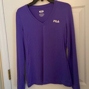 Beautiful color Fila Sport Long sleeve shirt! Feel free to bundle!!
